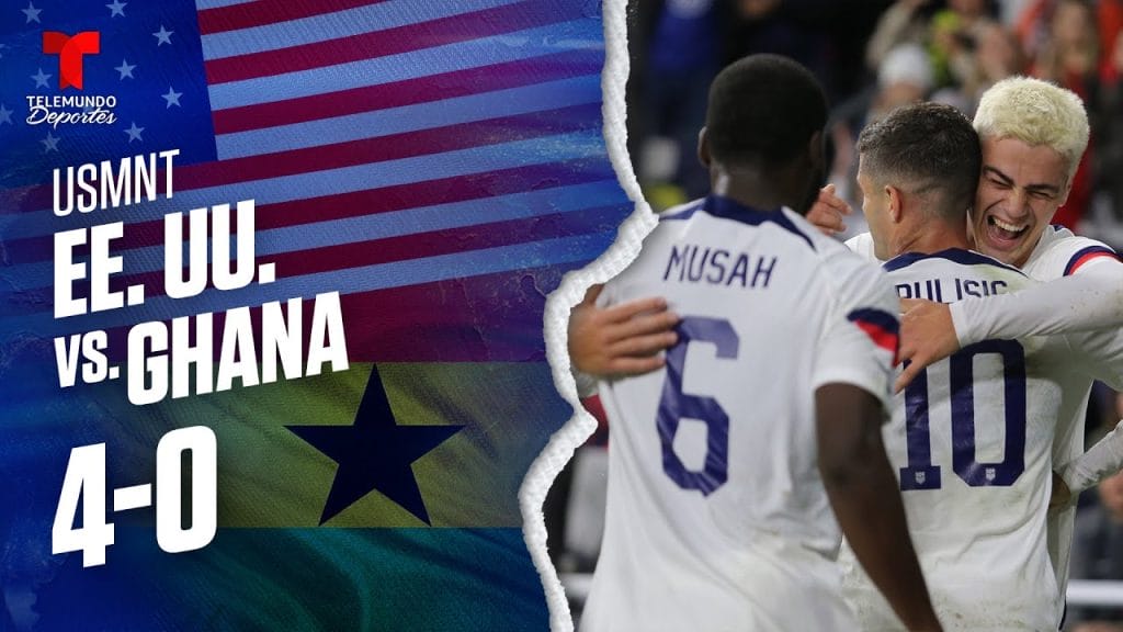 Resumen y objetivos Estados Unidos vs. Ghana 40 Selección Nacional