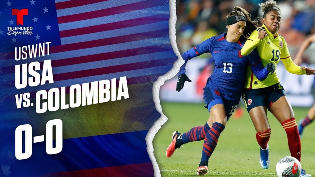 USA vs. Colombia 00 Resumen del partido y objetivos USWNT