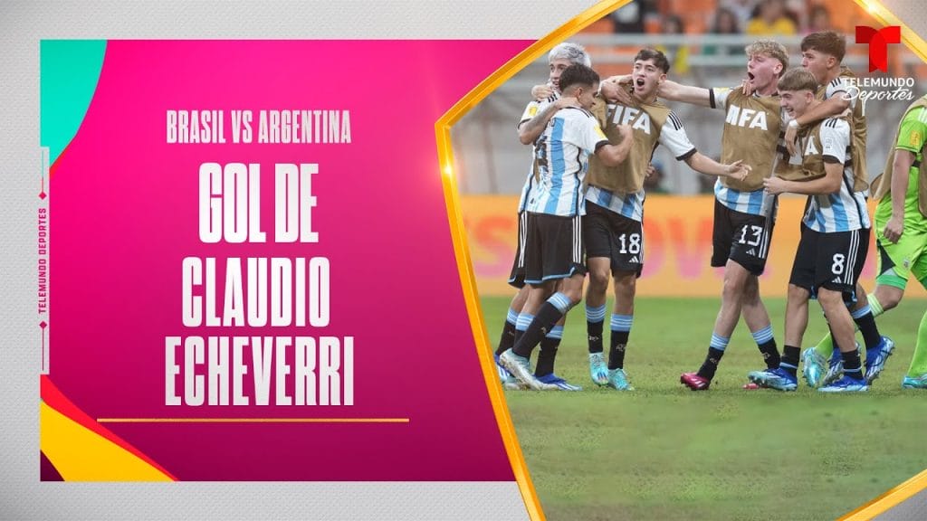 Cludio Echeverri's Objective Brazil vs. Argentina FIFA U17 World