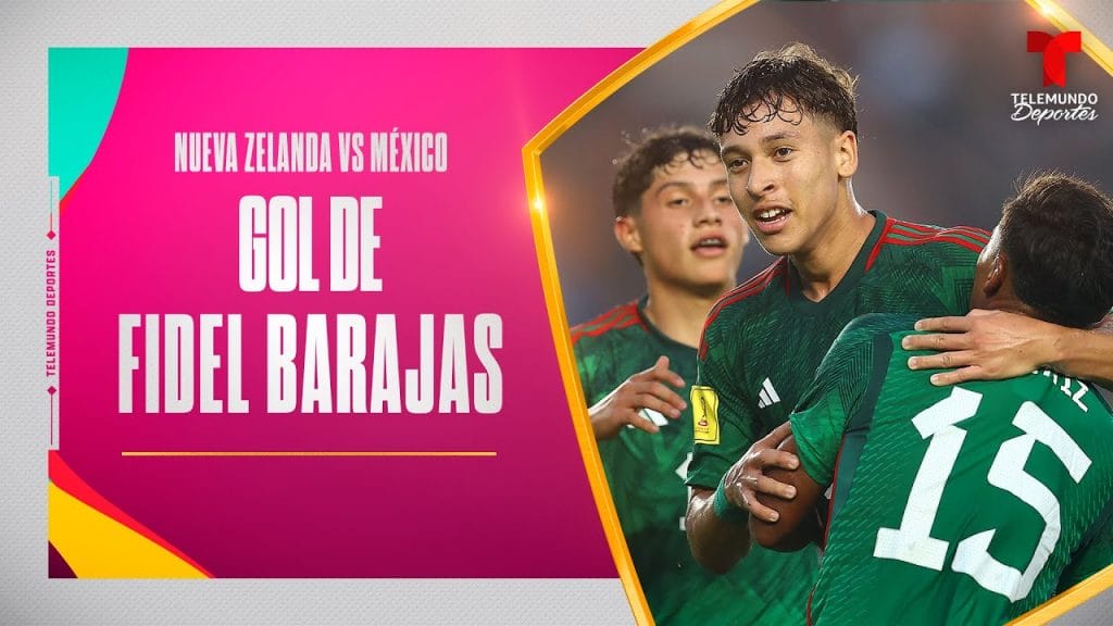 Goal of Fidel Barajas Mexico vs New Zealand FIFA U17 World Cup